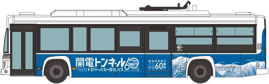 TOMYTEC 333388 The Bus Collection Kanden Tunnel Electric Bus 60th Anniversary Wrapping - BanzaiHobby