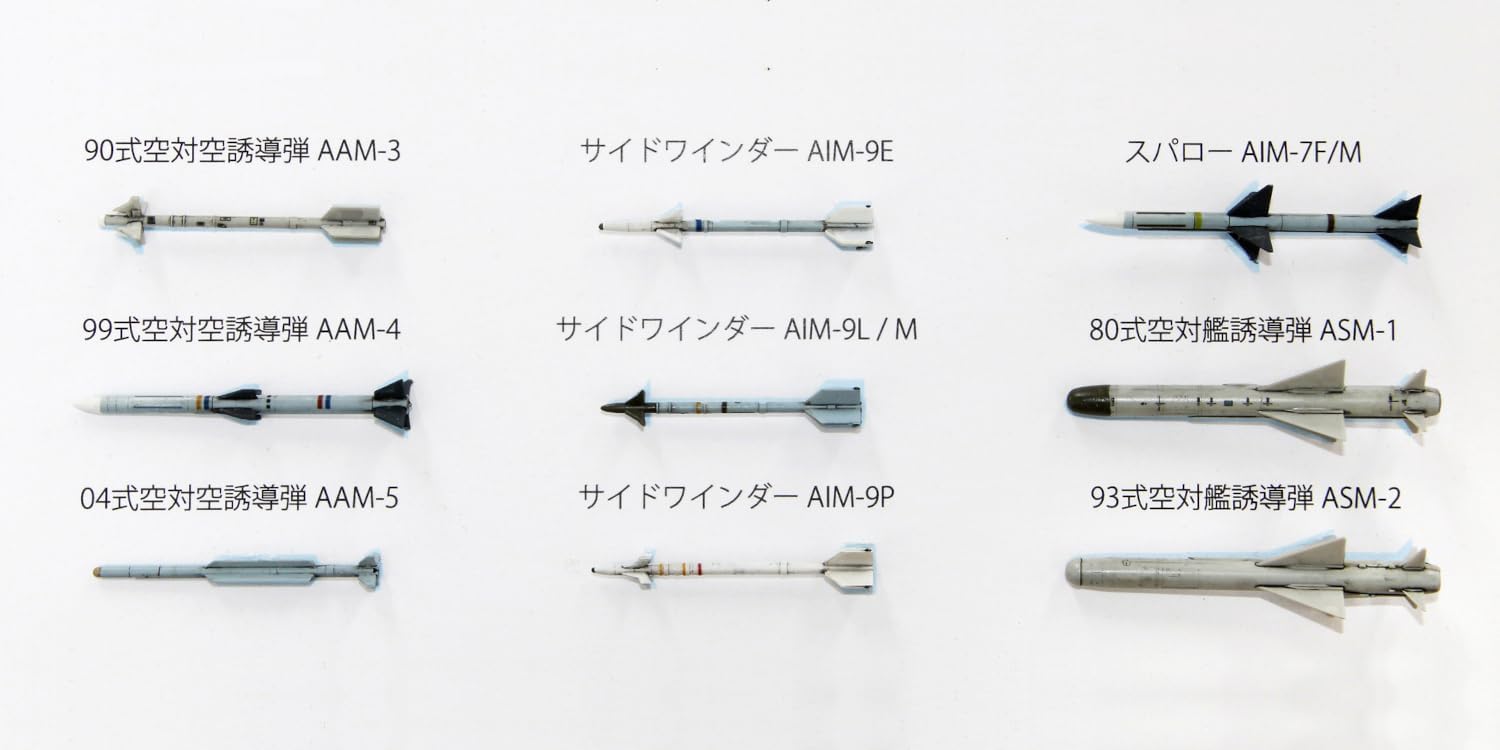 Fine Molds FF106 1/72 Japan Air Self-Defense Force Missile Set