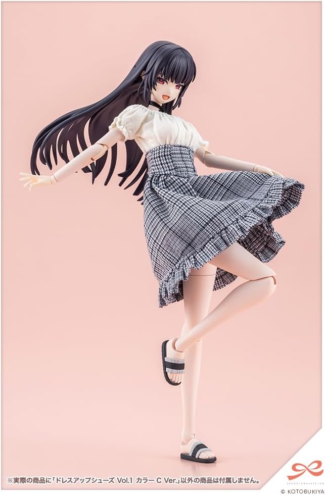 Kotobukiya MV021 1/10 Dress-up Shoes Vol.1 Color C Ver. (Sousai Shoujo Teien) - Kotobukiya Banzai Hobby
