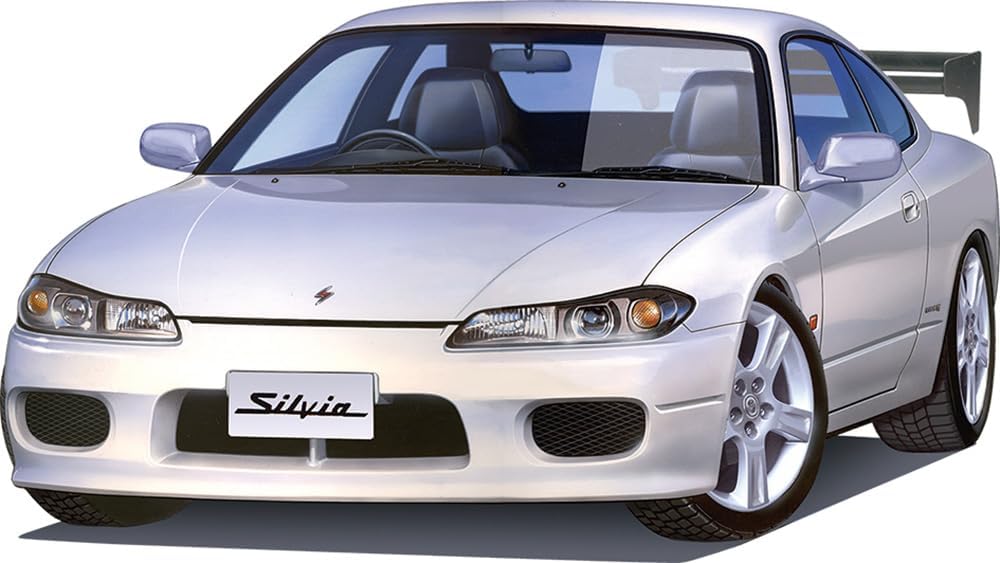 Fujimi ID-340 1/24 Inch Up Series No. 340 Nissan Silvia Spec R (S15) (GT with W Wing) - BanzaiHobby