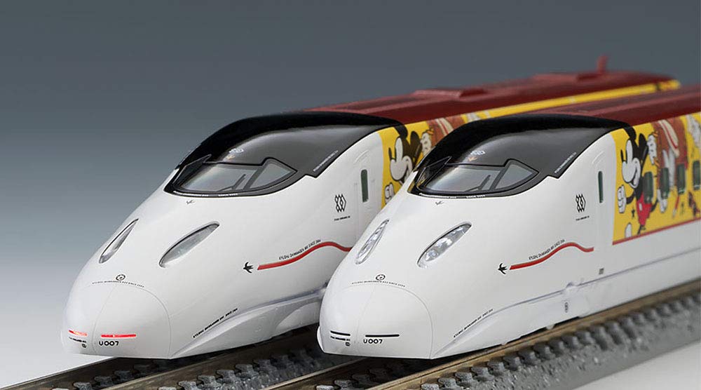 TOMIX Nゲージ 限定品 九州新幹線800 1000系 (JR九州 Waku Waku Trip 新幹線) 6両セット 97914 鉄道模型 電車 - BanzaiHobby