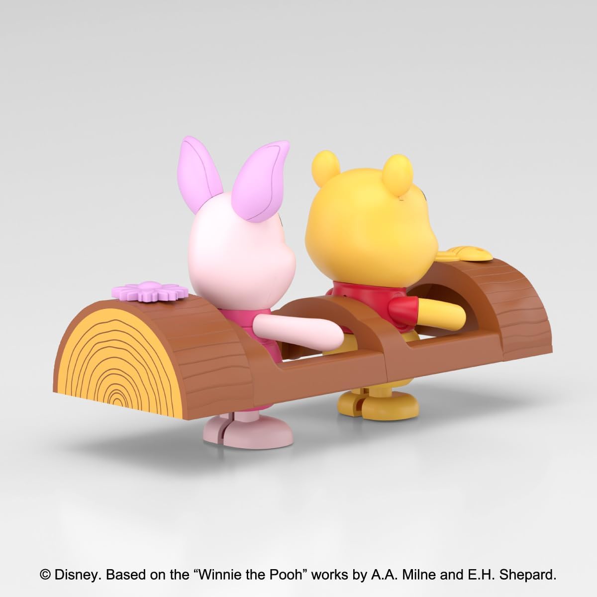 Aoshima Rakupla Tokotoko No.DP-15 Disney Characters: Winnie The Pooh - Pooh & Piglet - BanzaiHobby