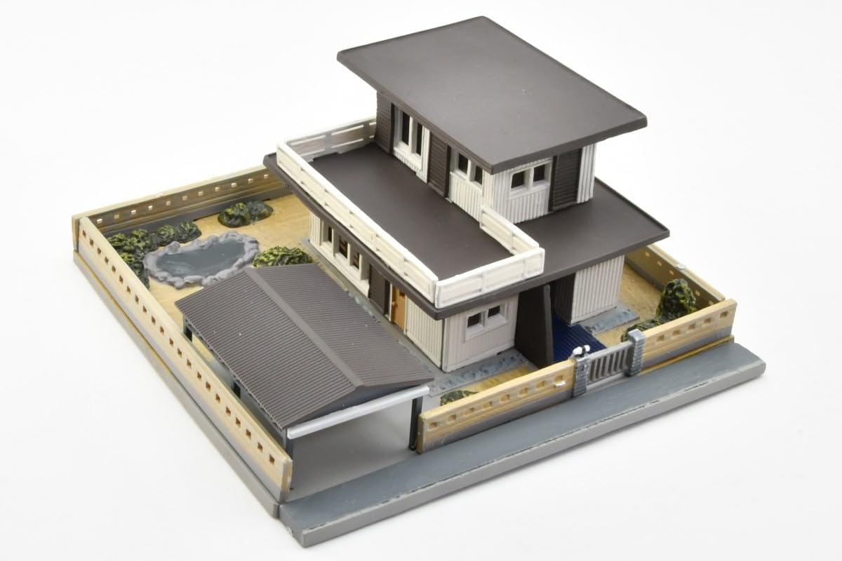 TOMYTEC Building Collection 014-2 Modern House D2 - BanzaiHobby