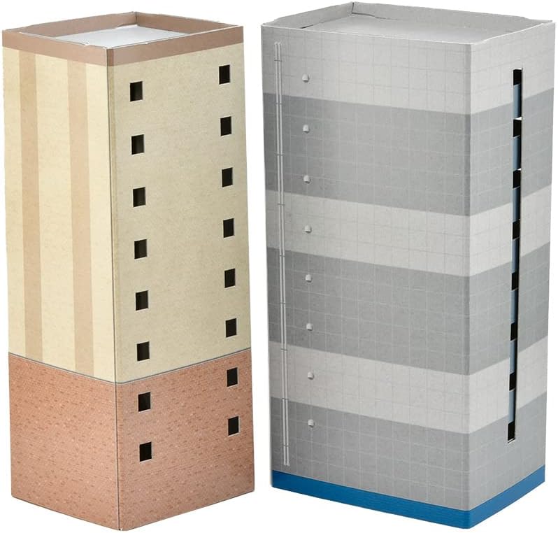 Ecolacture Paper Structure C04 Heights Tenant Building Diorama
