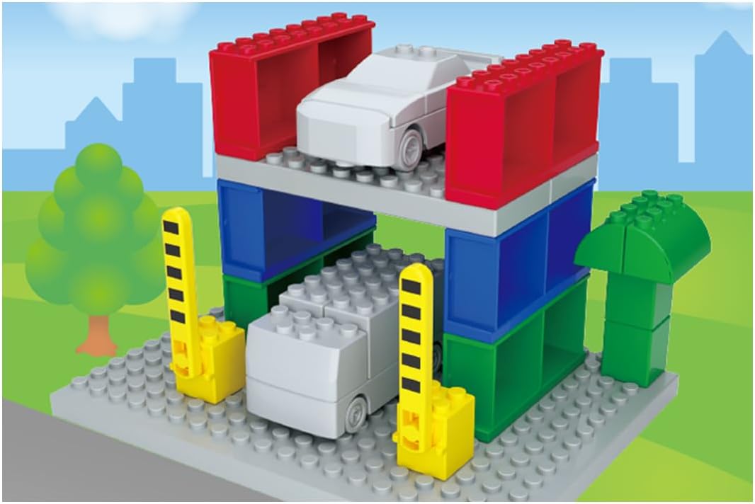 Tomica Plarail Block Vehicle Block Town Box