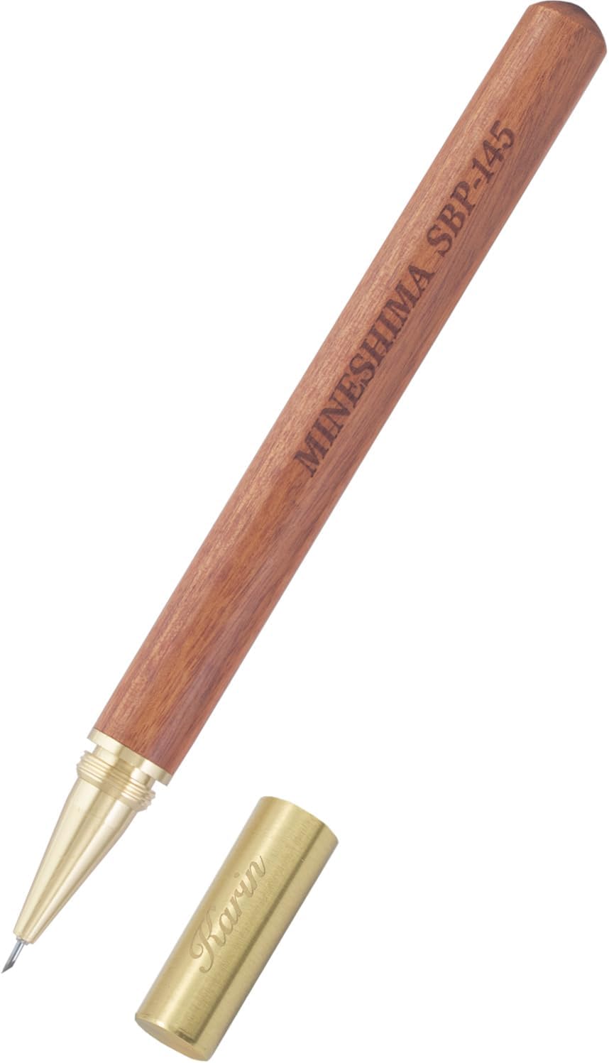 Mineshima SBP-145 Scribing Pen Karin Quince Wood