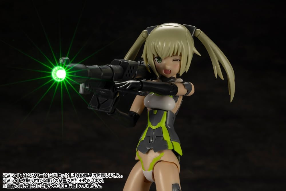 Kotobukiya MG10 M.S.G Modeling Support Goods Milight 327 Green Set of 3 - BanzaiHobby