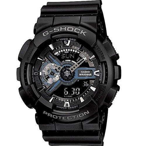 自衛官 自衛隊 公務員 入学祝 就職祝 G-SHOCK Hyper Colors 20気圧防水 デジアナウォッチ GA-110-1B - BanzaiHobby