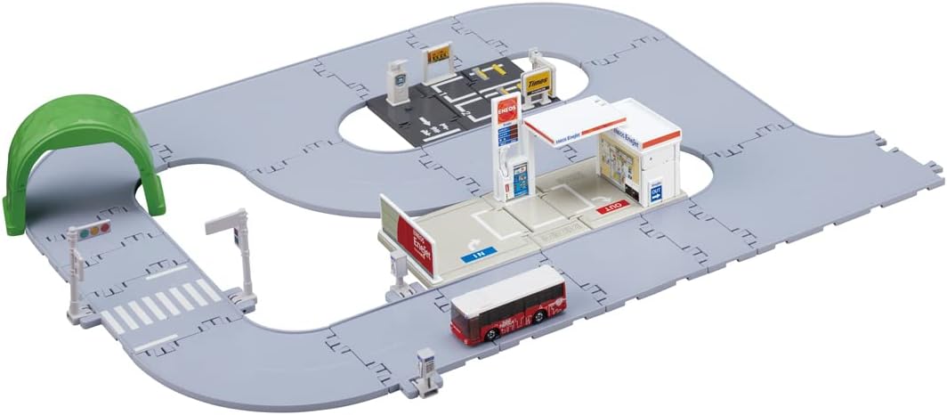 Tomica Town A Lot of Towns and Roads! Tomica Town Set with Tomica