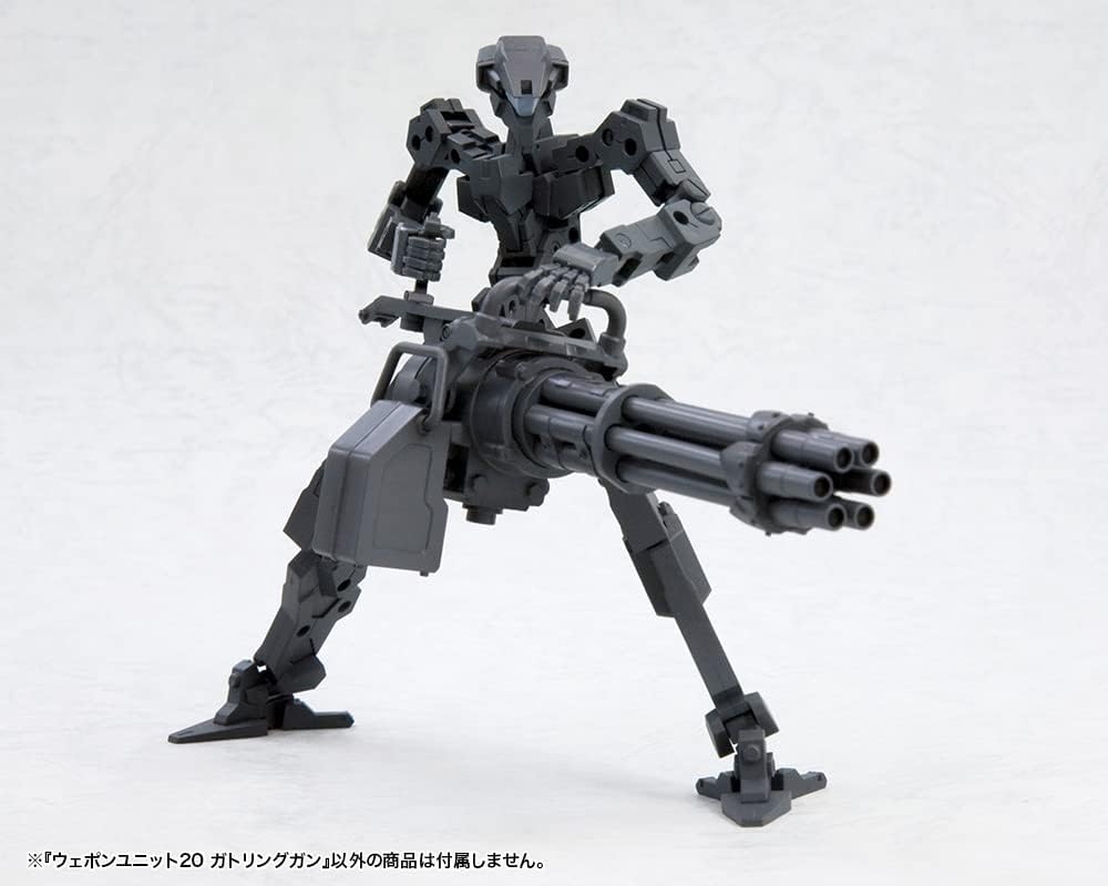 Kotobukiya MW20Y M.S.G Modeling Support Goods, Weapon Unit 20, Gatling Gun - BanzaiHobby