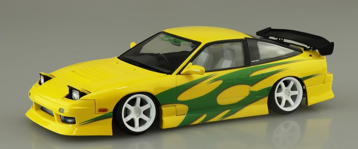 Aoshima 1/24 The Tuned Car No.97 URAS RPS13 180SX '96 Ver.1 (Nissan) - BanzaiHobby