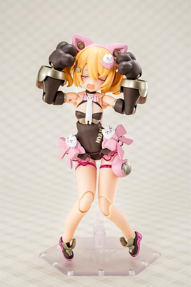 Kotobukiya KP801 Megami Device PUNI MOFU Kuro Mao - BanzaiHobby