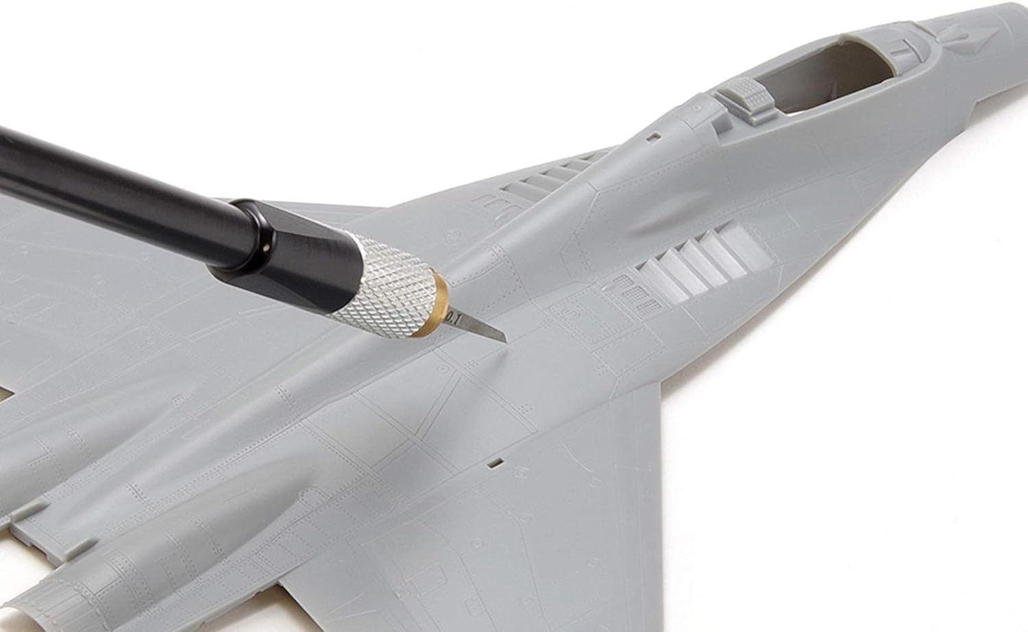 Wave Hobby Tool Series HT-564 HG Micro Chisel Grip Blue - BanzaiHobby