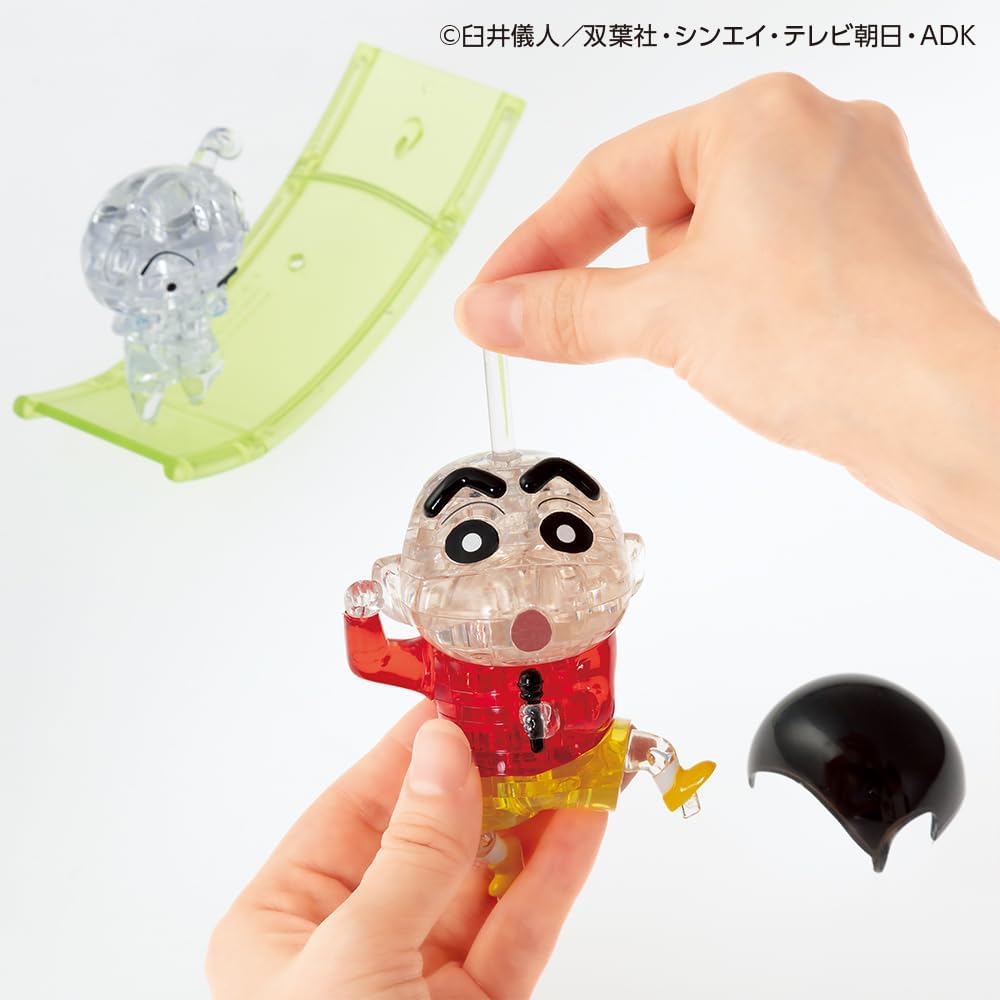 Beverly 50310 Crystal Puzzle Crayon Shin-Chan & Shiro 62 Piece - BanzaiHobby