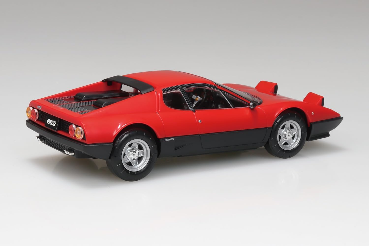 Aoshima 1/32 RakuPla Snap Kit No.26-RD Ferrari 512 BB (Red) - Aoshima Banzai Hobby