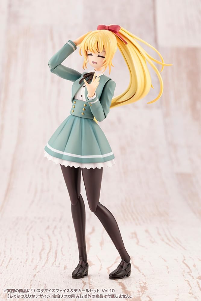 Kotobukiya JK074 1/10 Customized Face & Decal Set Vol.10 for Ritsuka Saeki A (Sousai Shojo Teien)