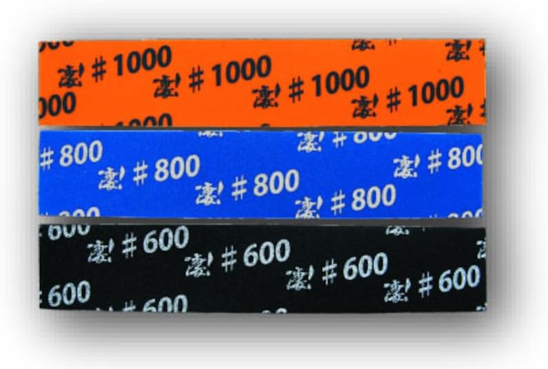 Doyusha 130759 Awesome Hobby Sponge File, Assorted Set (600/800/1000), Set of 2 Each - BanzaiHobby