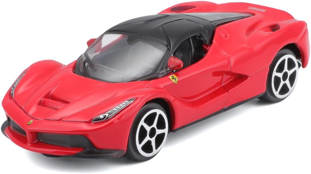 Tomica Bburago Race & Play 3-inch Ferrari LaFerrari (red) - BanzaiHobby