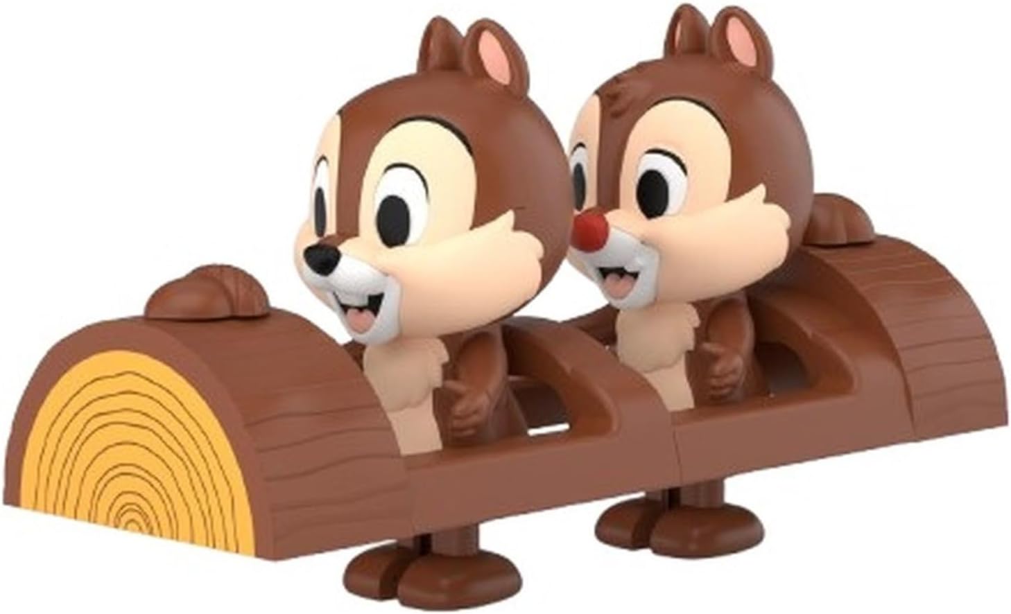 Aoshima Rakupla Tokotoko No. DP-12 Disney Character Chip & Dale - BanzaiHobby