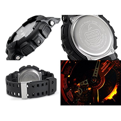 自衛官 自衛隊 公務員 入学祝 就職祝 G-SHOCK Hyper Colors 20気圧防水 デジアナウォッチ GA-110-1B - BanzaiHobby