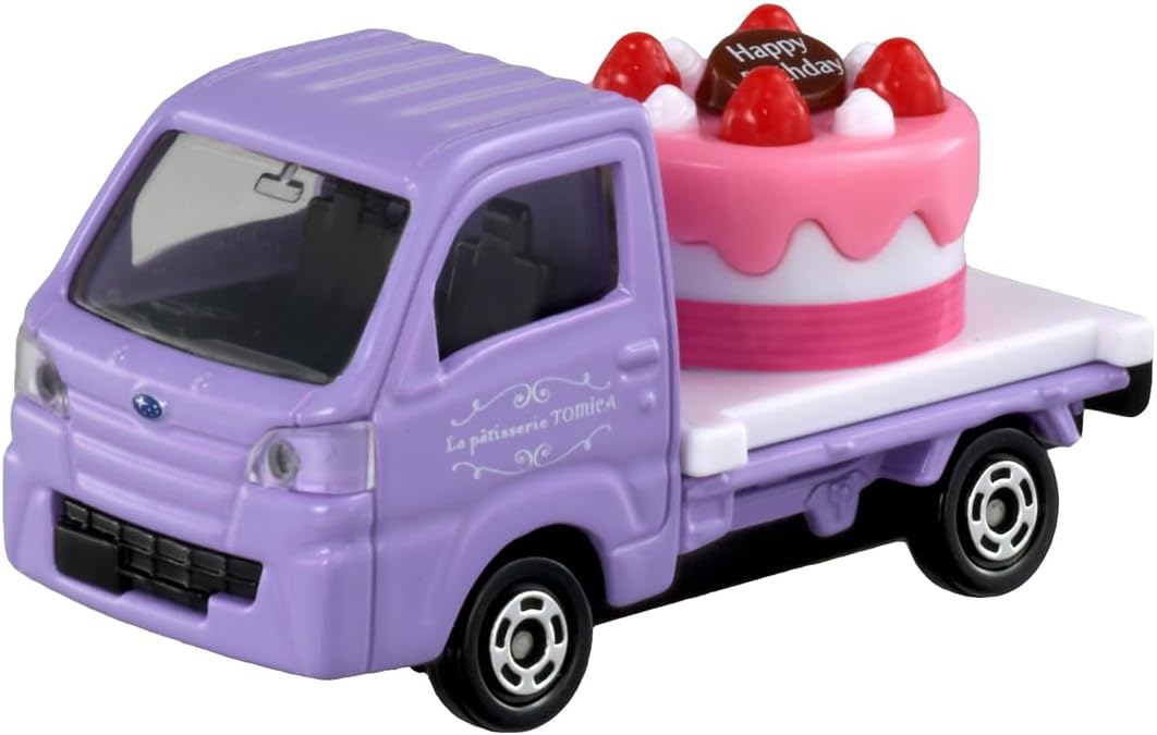 Tomica Box 027 Subaru Sambar Cake Car - BanzaiHobby