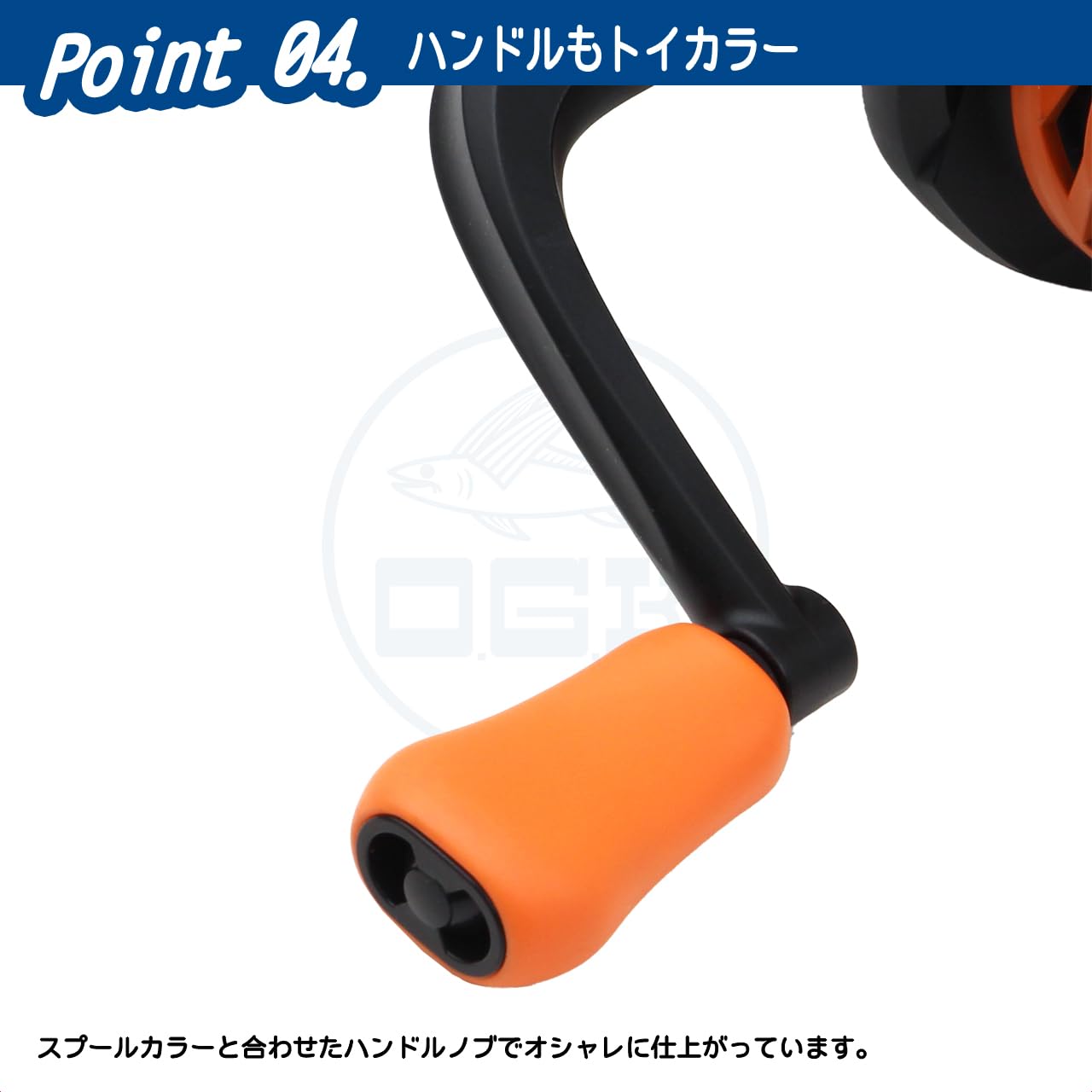 大阪漁具(OGK) トイスピン 1000/ブルー TS1000B カラフル万能スピニングリール