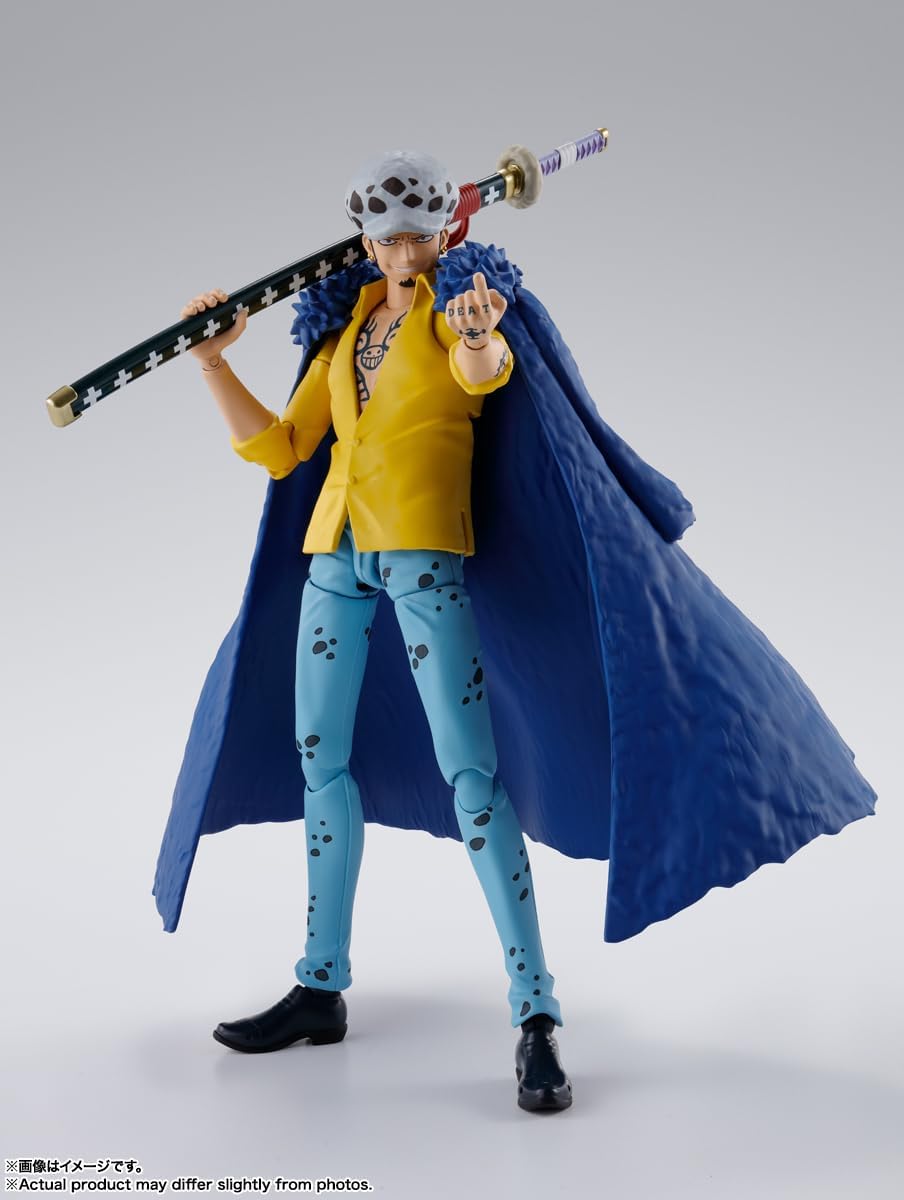 Bandai SHF Trafalgar Law - Onigashima Raid - - BanzaiHobby
