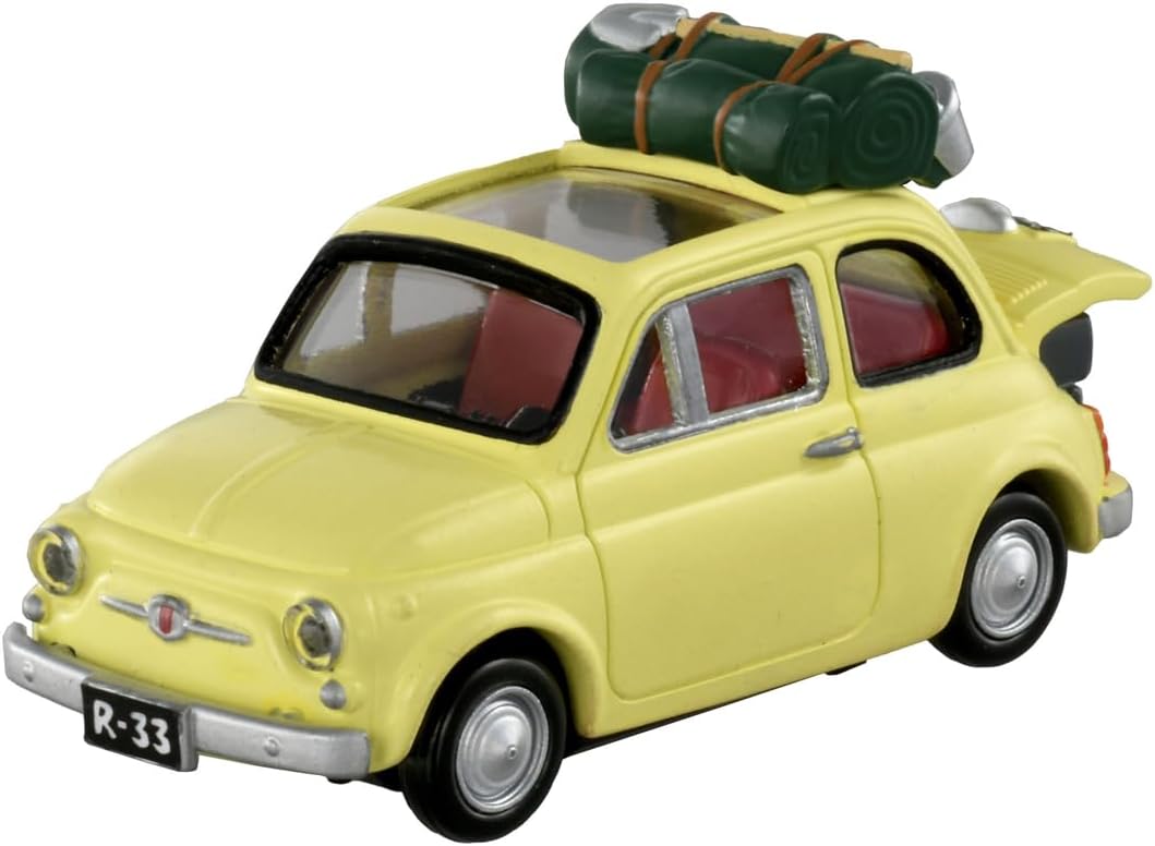 Tomica P Unlimited Lupin the Third Fiat 500 - BanzaiHobby