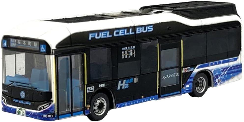 Tomytec Moving Bus System Toyota SORA + BM-04 Powered Motorized Chassis Set 'Yokohama City Transportation Bureau Ver.' - BanzaiHobby