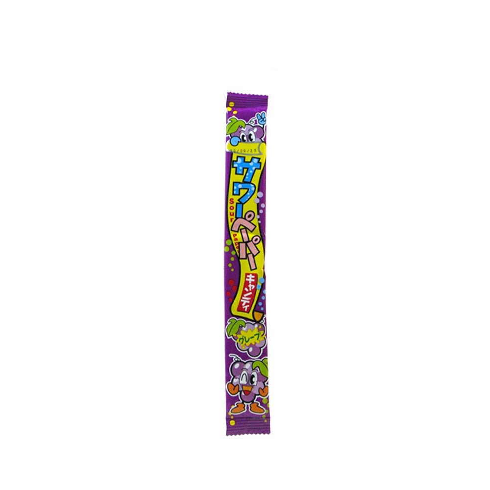 Yaokin Sour Paper Candy - Grape, 1 box (36 pcs) - BanzaiHobby