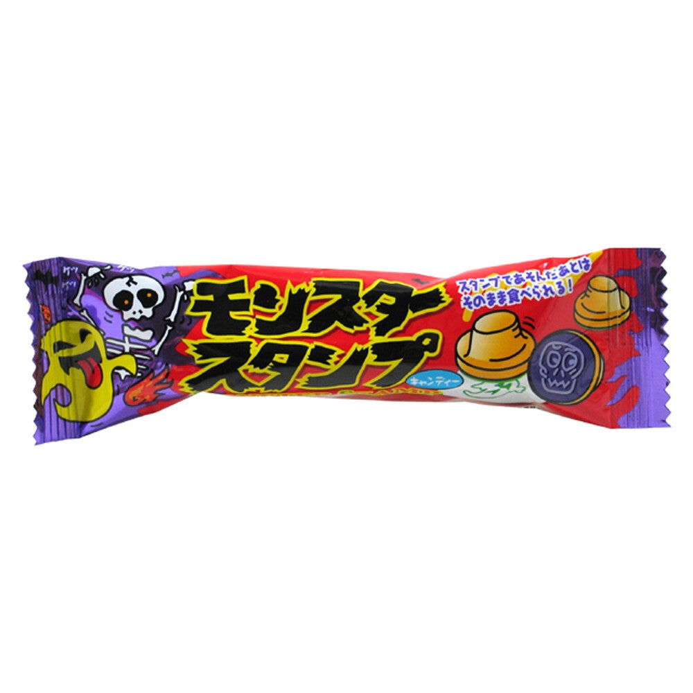 Yaokin Monster Stamp Candy Set, 1 box (50 packs) - BanzaiHobby