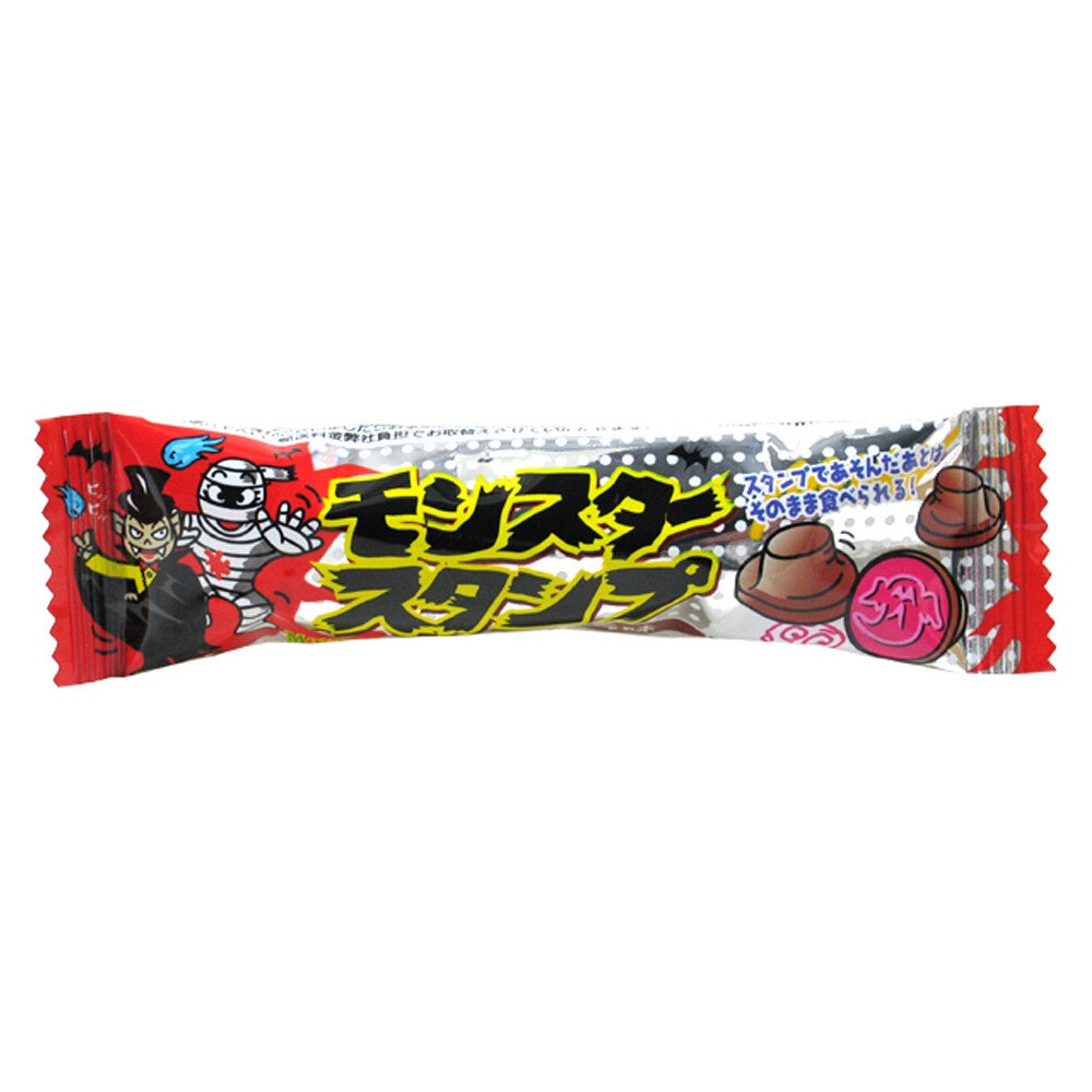 Yaokin Monster Stamp Candy - Cola, 1 box (50 packs) - BanzaiHobby