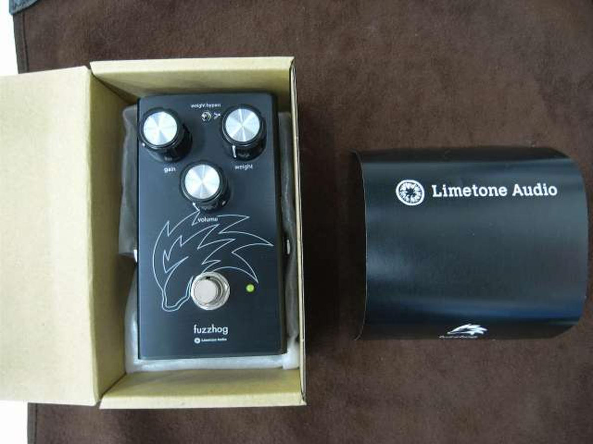LIMETONE AUDIO Distortion Effects Pedal FUZZHOG PROTO - LIMETONE AUDIO Banzai Hobby