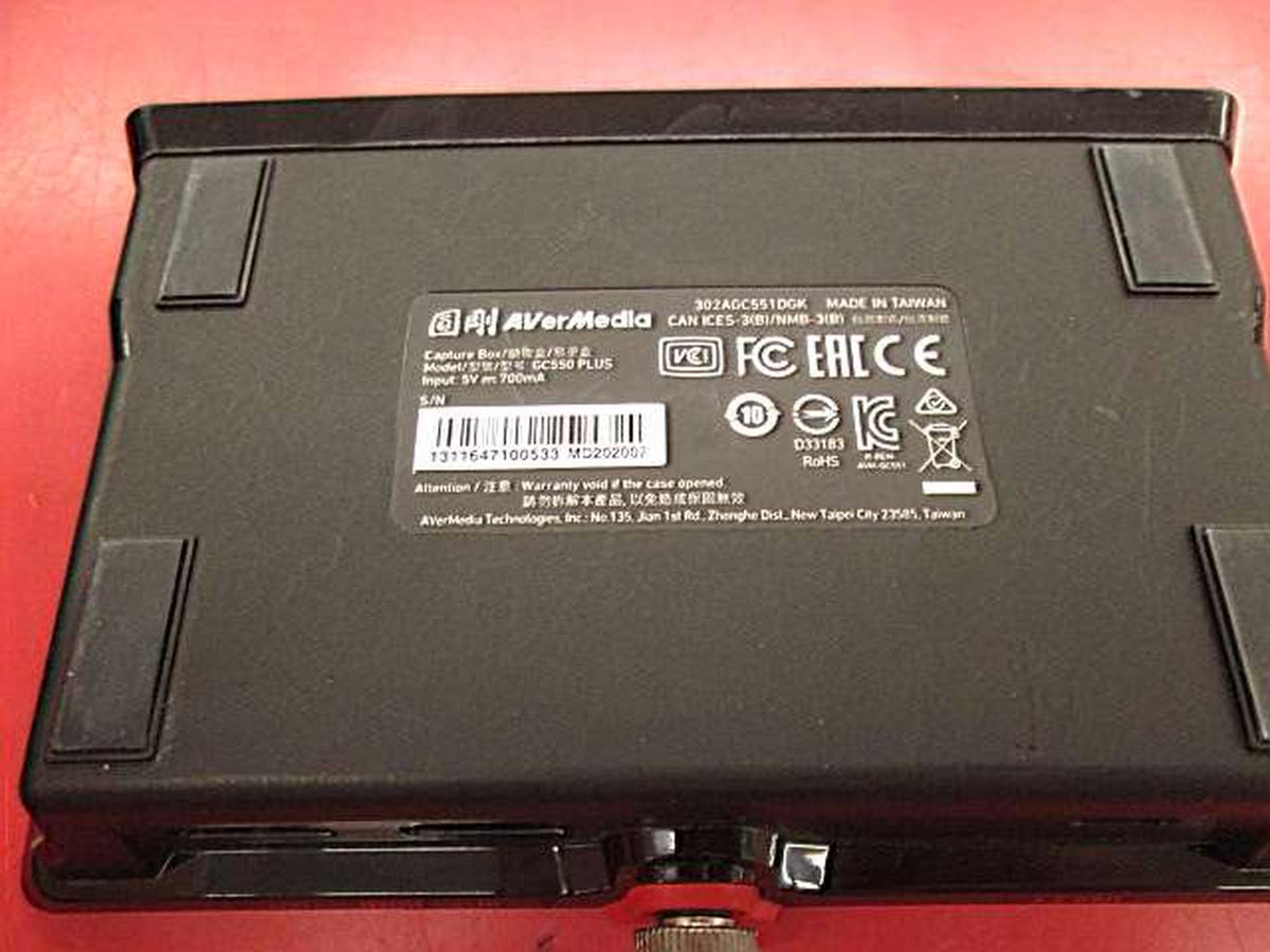 AVERMEDIA Video capture device GC550PLUS