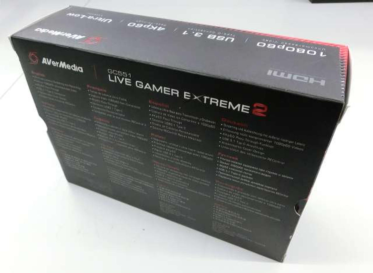 AVERMEDIA External Capture Device GC551