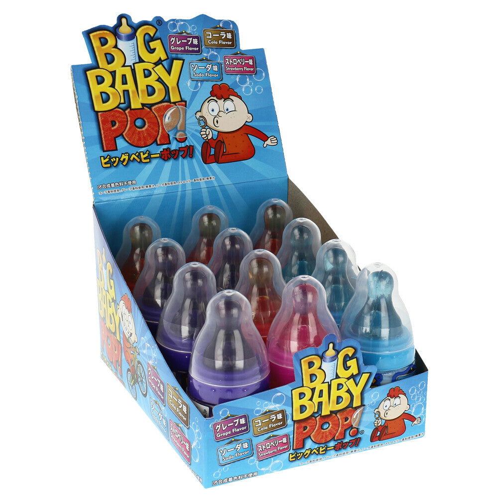 Bazooka Big Baby Pop, 1 box (12 pcs) - BanzaiHobby