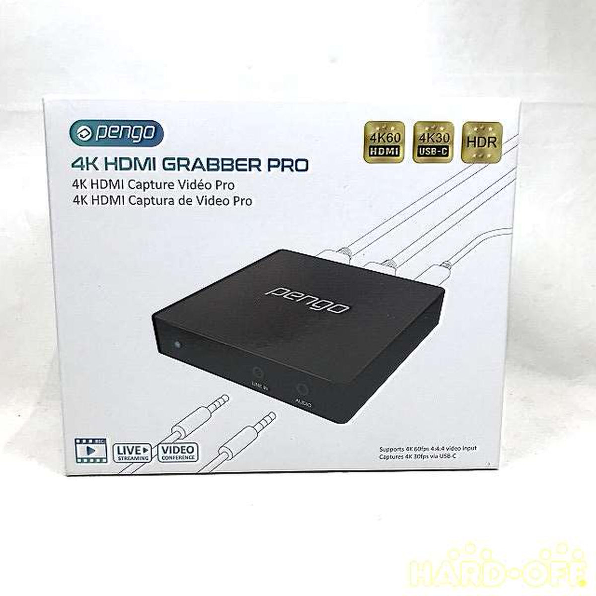 PENGO 4K HDMI Capture 4K HDMI GRABBER PRO