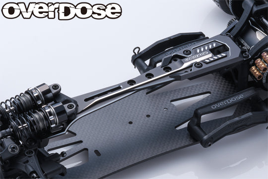 OVERDOSE OD3819 Alumi Upper Chassis Set (Galm/BLACK) - BanzaiHobby