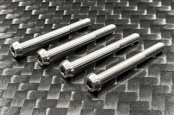 REVED RT-014 SPM Titanium Servo Case Screws for RS-ST PRO (4pcs) - BanzaiHobby