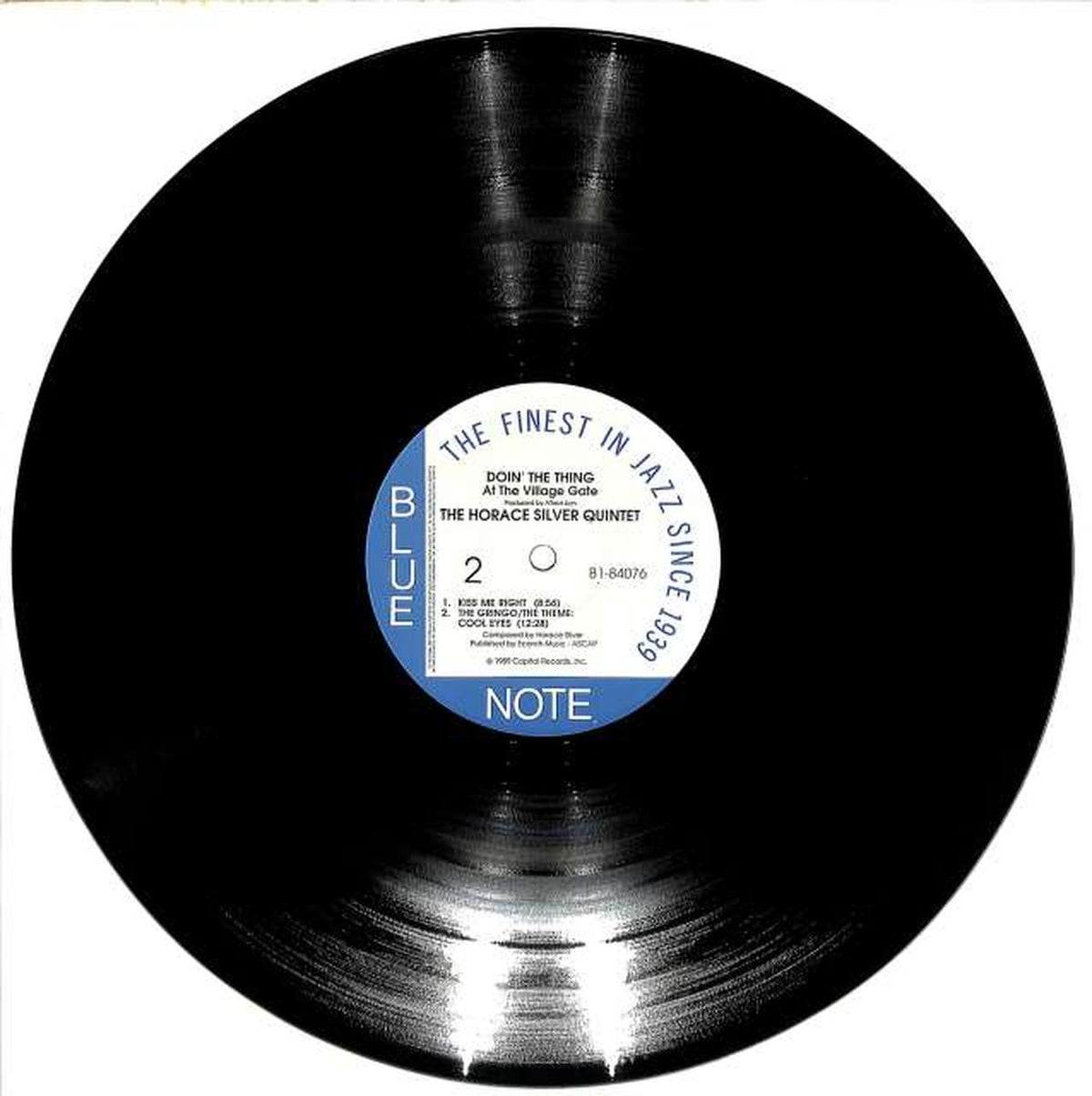 BLUE NOTE Horace Silva "DOIN' THE THING" B1-84076