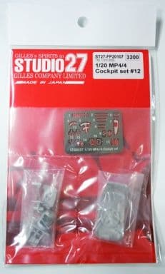 Studio27 FP20107 1/20 McLaren Honda MP4/4 Cockpit Detail Set #12 - BanzaiHobby