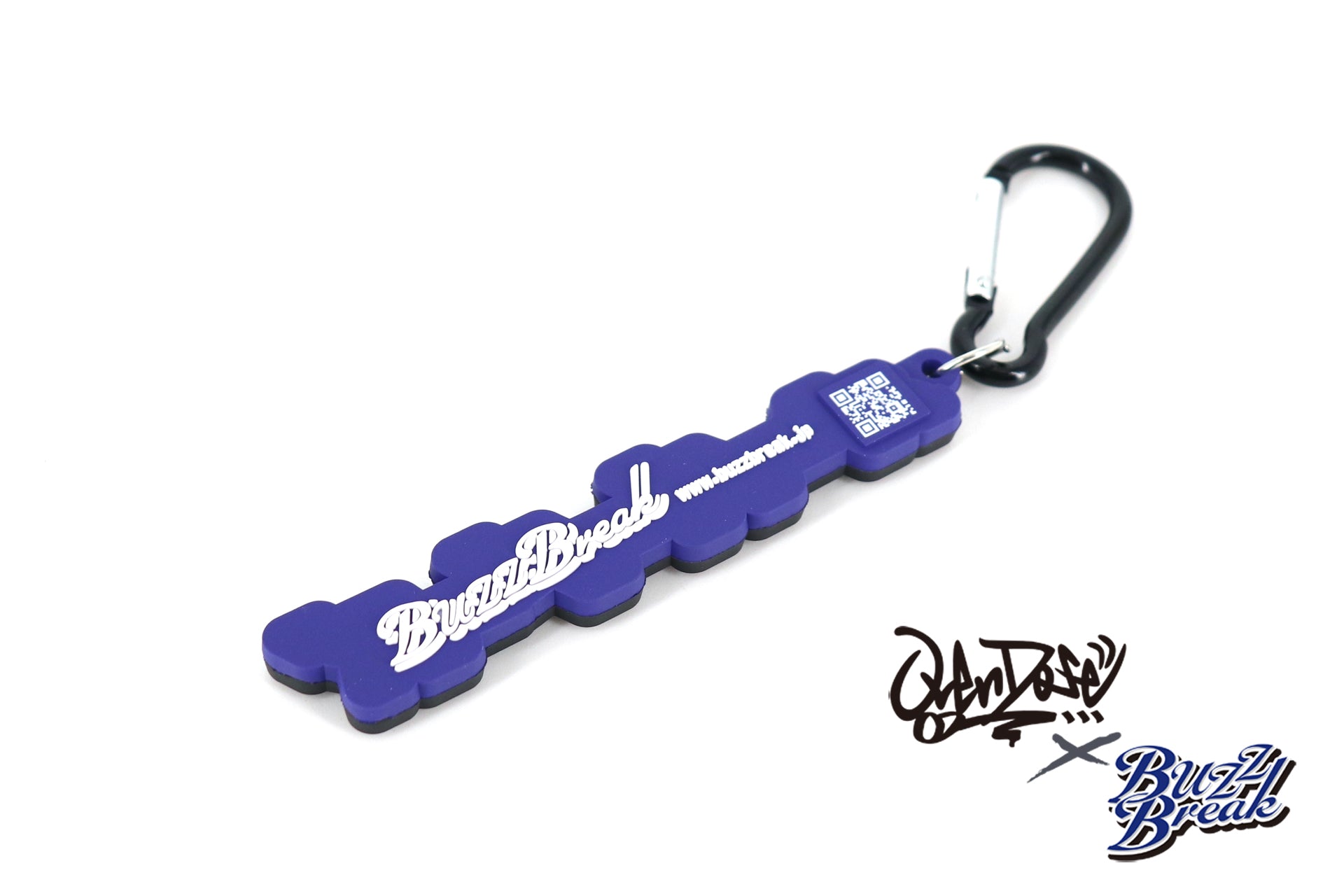 OVERDOSE BB-KE-014 Rubber Keychain OVERDOSE D Katakana Type