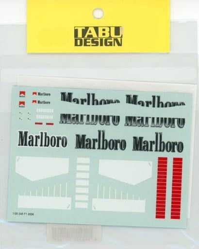 Tabu Design TABU20011 1/20 Ferrari 248F1 2006 Decal - BanzaiHobby