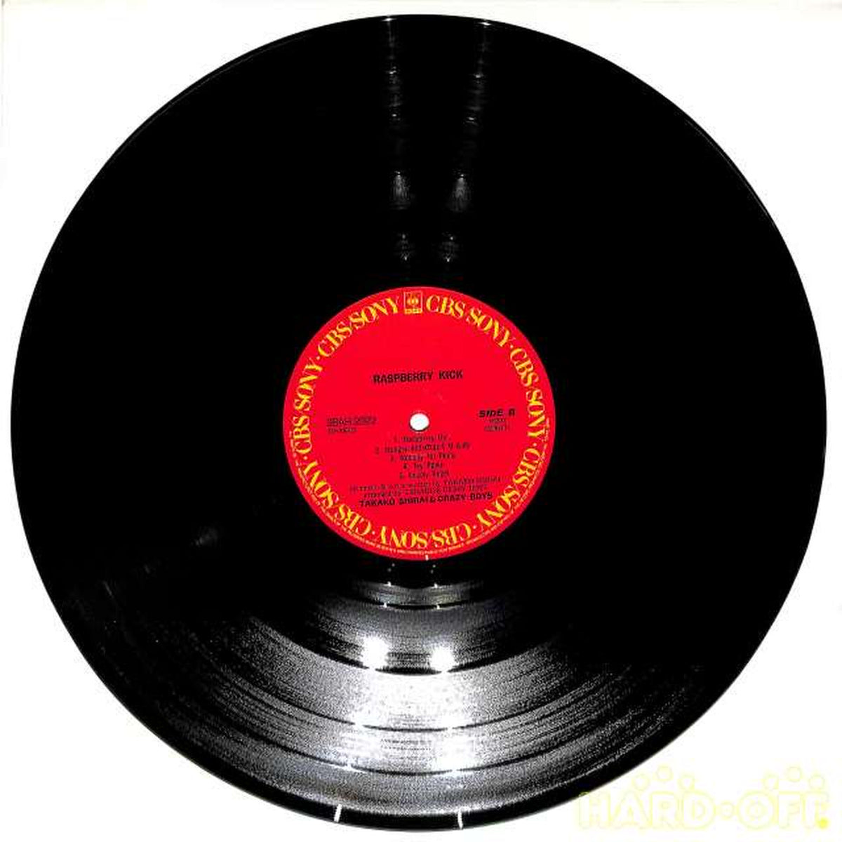 CBS Sony Takako Shirai & CRAZY BOYS "Raspberry Kick" 28AH2022