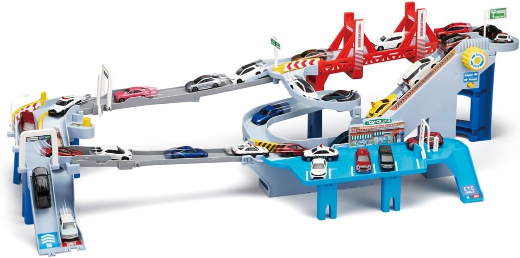 Tomica World Course Extends! 2-Way Lively Highway – BanzaiHobby