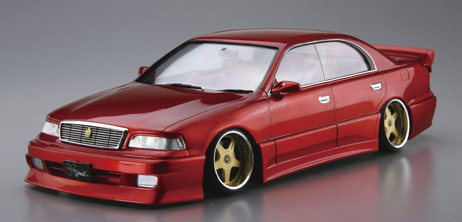Aoshima 1/24 The Tuned Car No. 31 K-BREAK UZS141 Majesta 1991 (Toyota) - BanzaiHobby