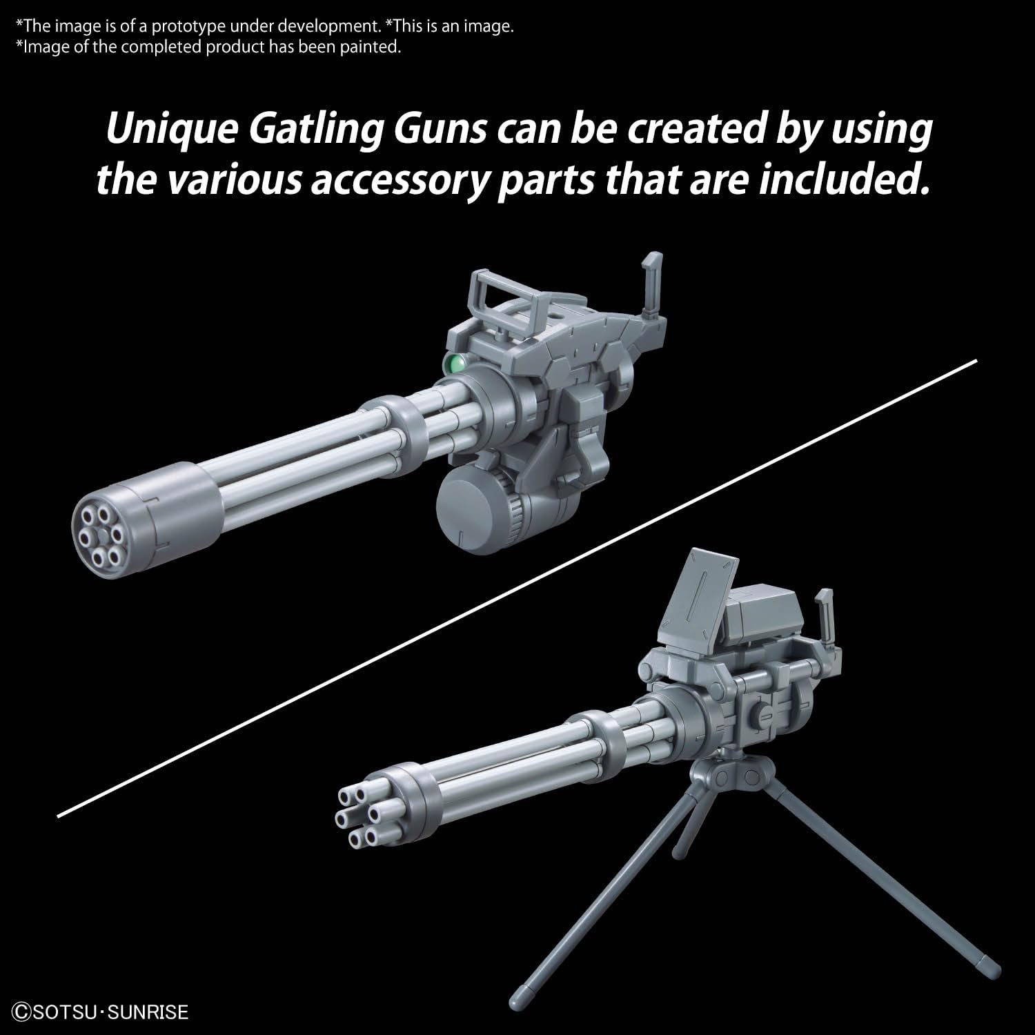 Bandai 1/144 Gundam Option Parts Set Gunpla 09 (Giant Gatling) - BanzaiHobby