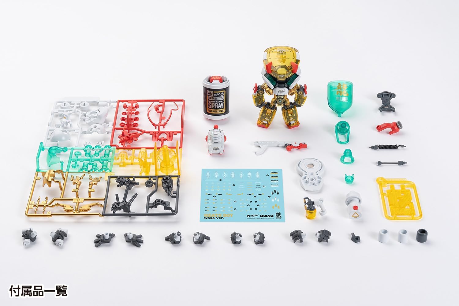 Wave KM096 Seiji Nuclear HEATS BOY 2.0 Seiji Nuclear x WASA Ver.vvv - BanzaiHobby