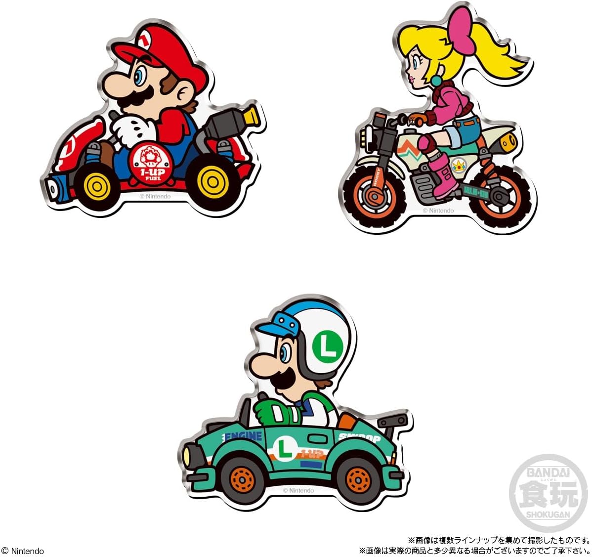 Bandai Mario Kart World Chara Magnets (1Box 14pcs) - BanzaiHobby