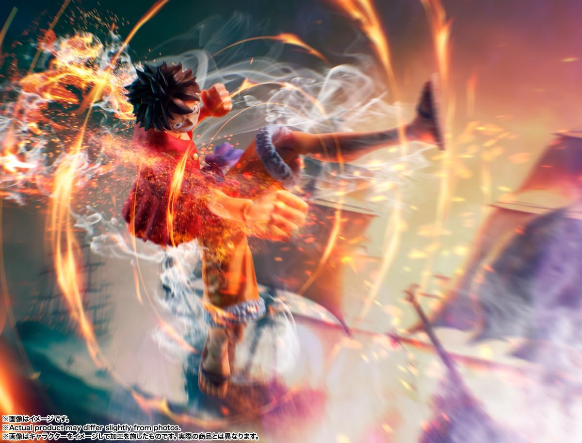 Bandai SHF Monkey D. Luffy - Onigashima Invasion - - BanzaiHobby